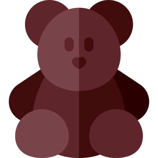 oso de peluche icono gratis