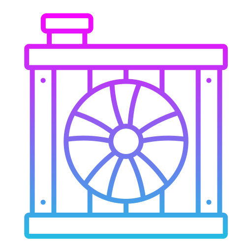 radiador de coche icono gratis