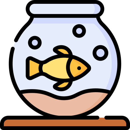 bol à poisson Icône gratuit