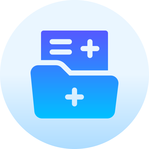 Медицинская папка бесплатно иконка