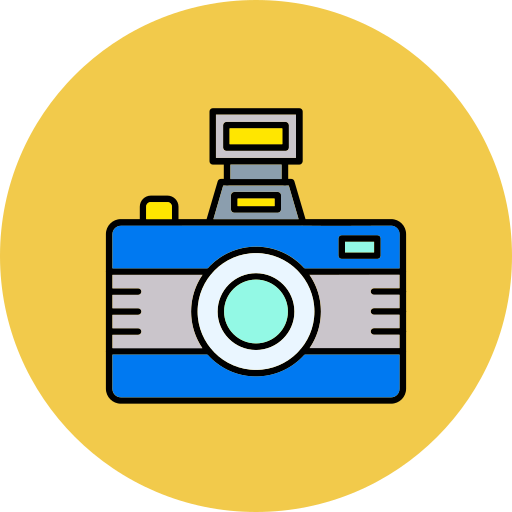 cámara fotográfica icono gratis