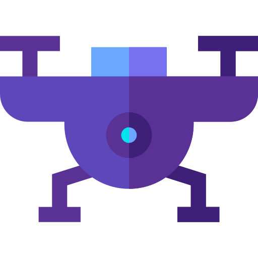 Drone Basic Straight Flat icon