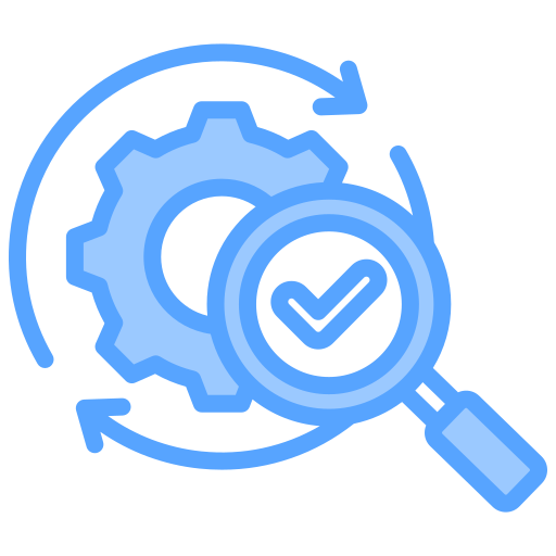 Evaluation Generic Blue icon