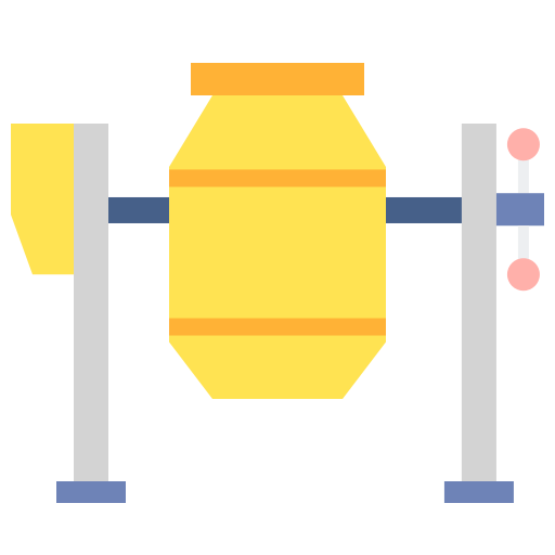 Cement mixer free icon Cement mixer free icon