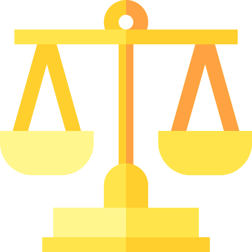 Justice Basic Straight Flat icon