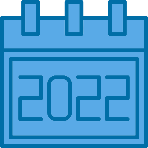 Year Generic Blue icon