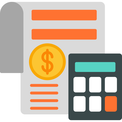 presupuesto icono gratis