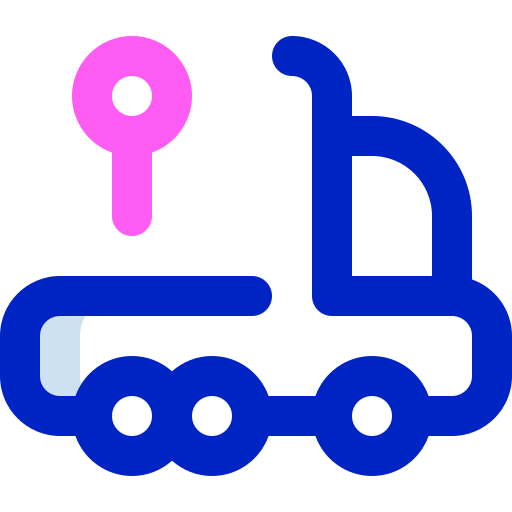 semi camión icono gratis