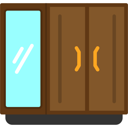 Wardrobe Generic Flat icon