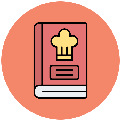 Cookbook Generic Outline Color icon