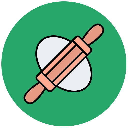 Rolling pin Generic Outline Color icon