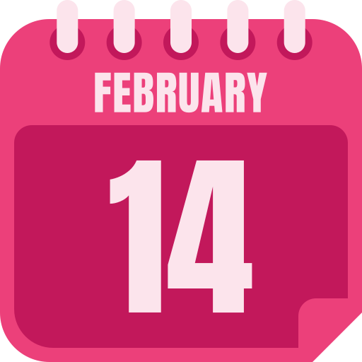 February 14 free icon February 14 free icon