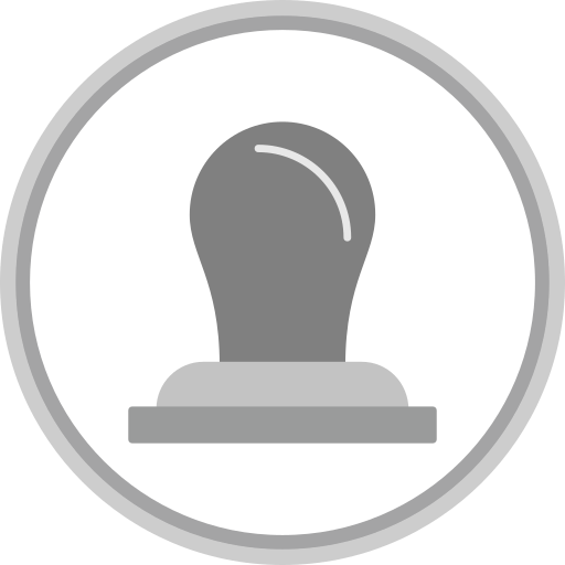 estampilla icono gratis