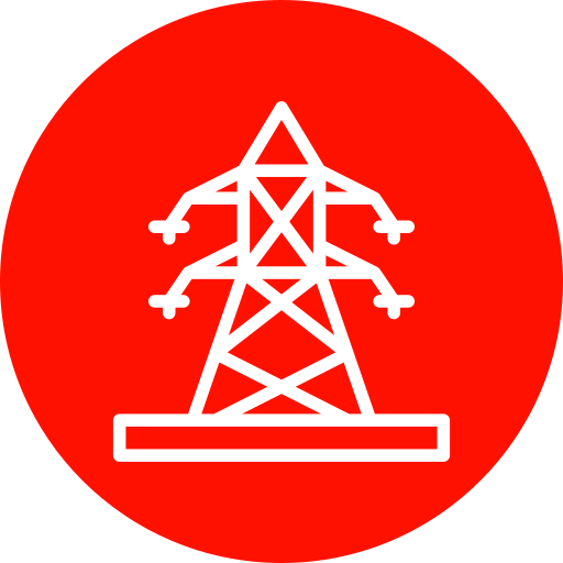 poste electrico icono gratis