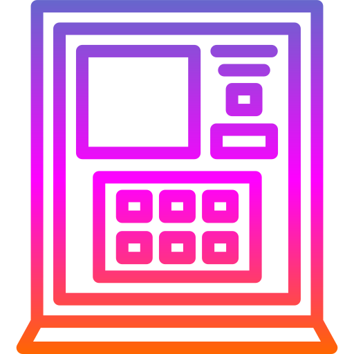 cajero automático icono gratis