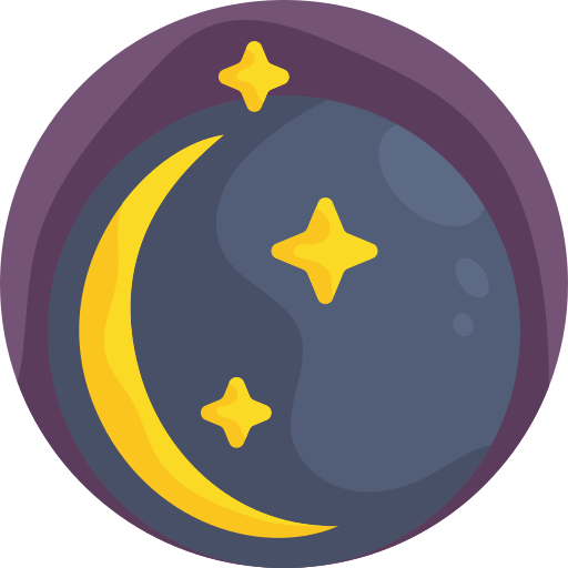 Moon Generic Flat icon