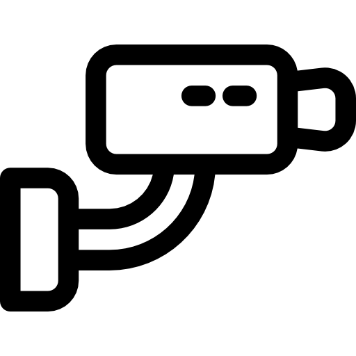 circuito cerrado de televisión icono gratis