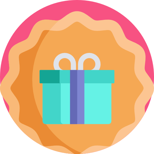 Gift free icon Gift free icon