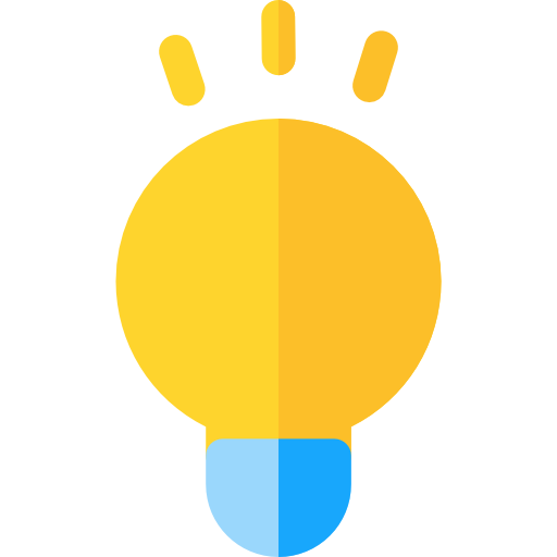 Idea Basic Rounded Flat Icon