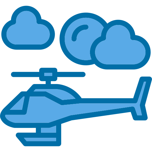 helicóptero icono gratis