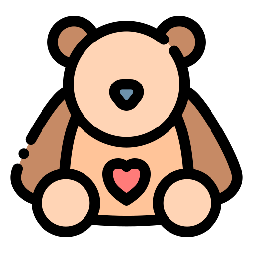 oso de peluche icono gratis