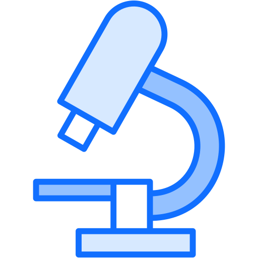 Microscope Generic Blue icon