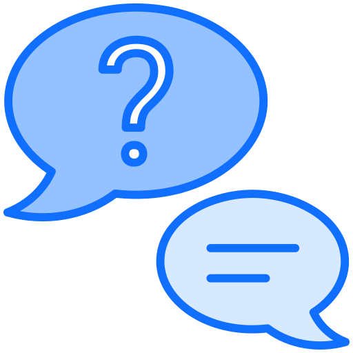 Question Generic Blue icon