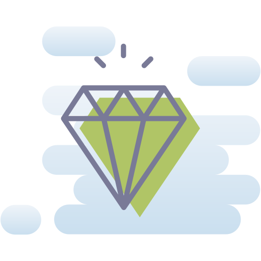 Diamond Generic Rounded Shapes icon