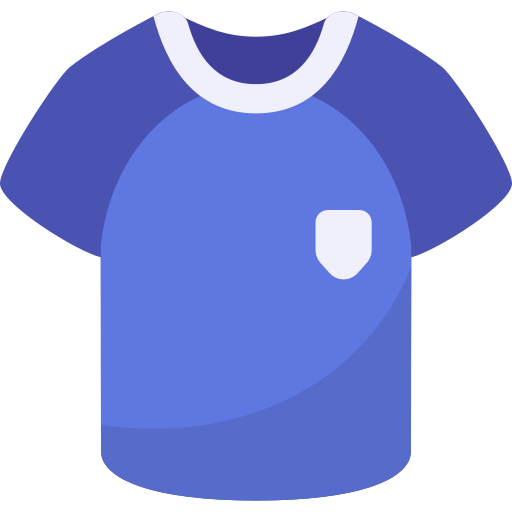 uniforme de futebol grátis ícone