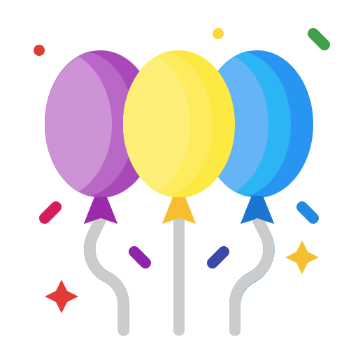 Balloon - Free entertainment icons