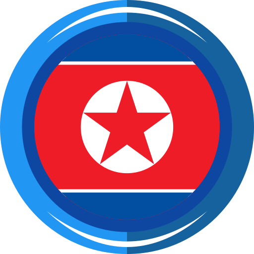 corea del norte icono gratis