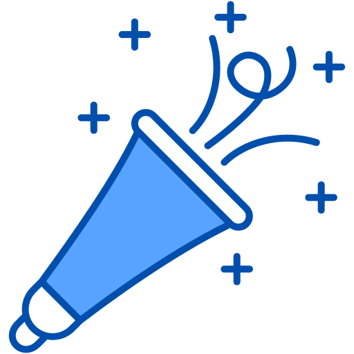 Party popper free icon Party popper free icon