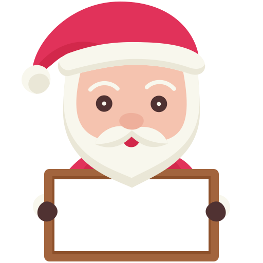 papá noel icono gratis