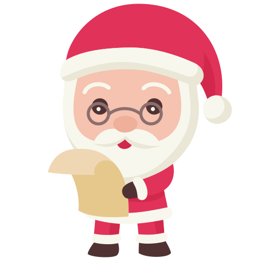 papá noel icono gratis