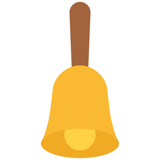 campana de navidad icono gratis