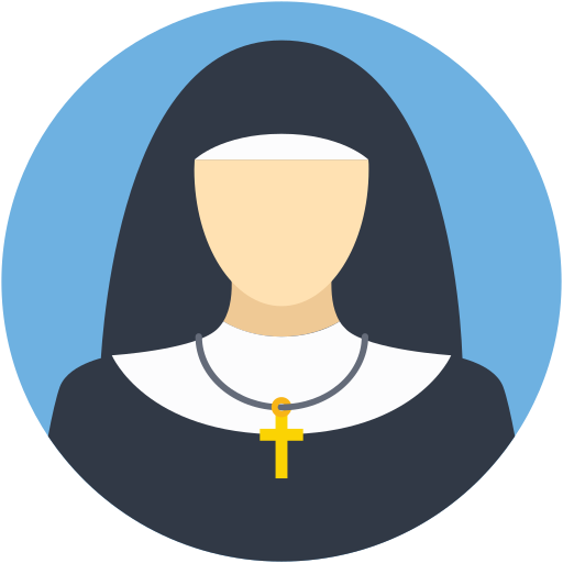 Nun - free icon