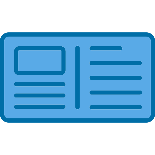 Postcard free icon