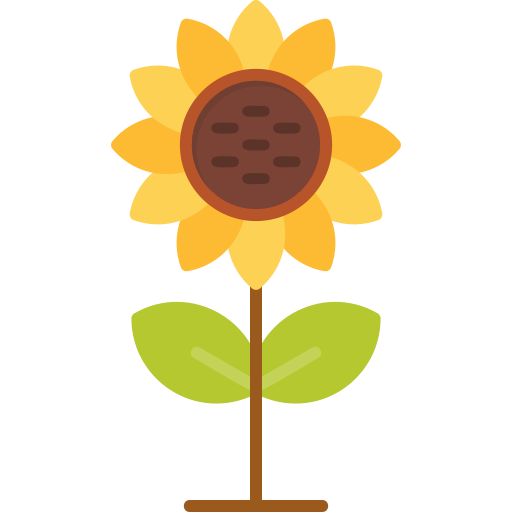 girasol icono gratis