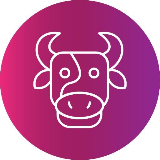 vaca icono gratis