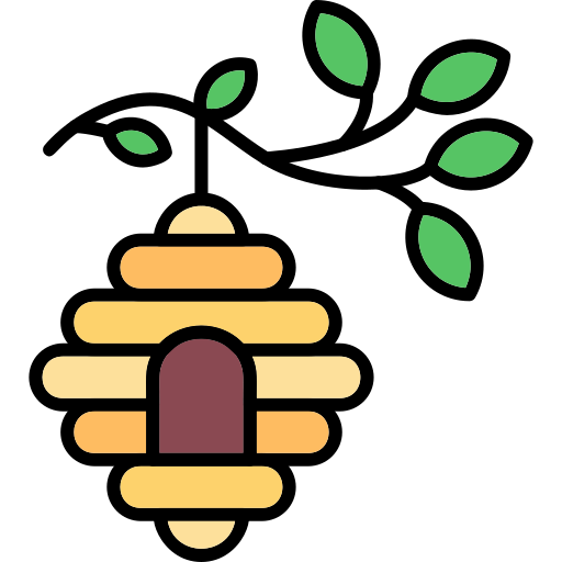 Hive Generic Outline Color icon