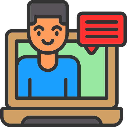 Videoconference Generic Outline Color Icon