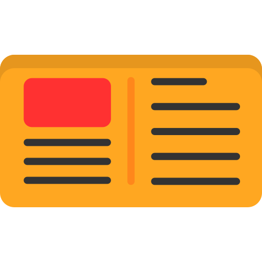 Postcard Generic Flat icon