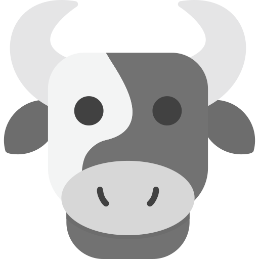 vaca icono gratis