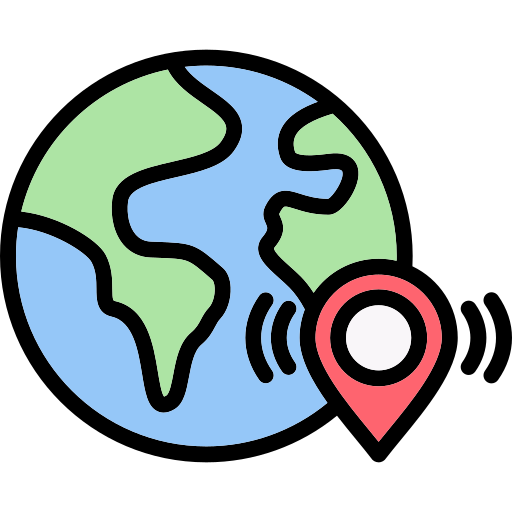 GPS Generic Outline Color icon