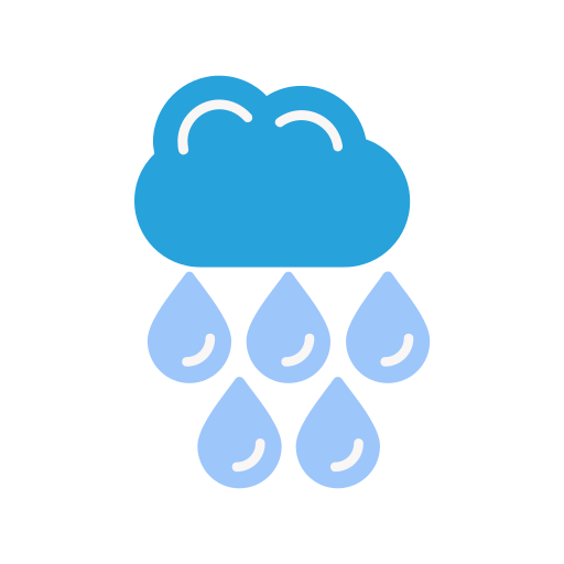 Rain Generic Flat icon