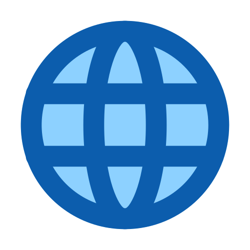 Website Generic Blue icon