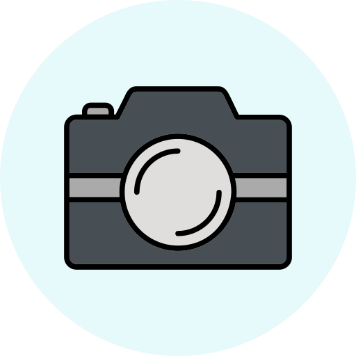 Camera Generic Outline Color icon