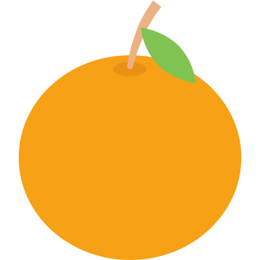 Orange Generic Flat icon