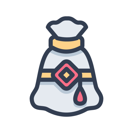 Sack Generic Outline Color icon