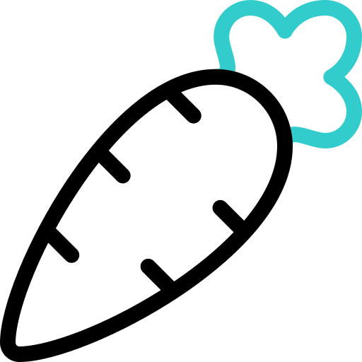 zanahoria icono gratis